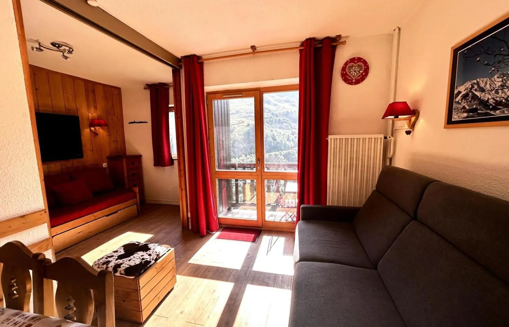 Residence Jetay - Appartement 4 Personnes Aux Menuires Avec Vue Sur La Montagne Mae-5614 Сен-Мартен-де-Бельвиль Апартаменты