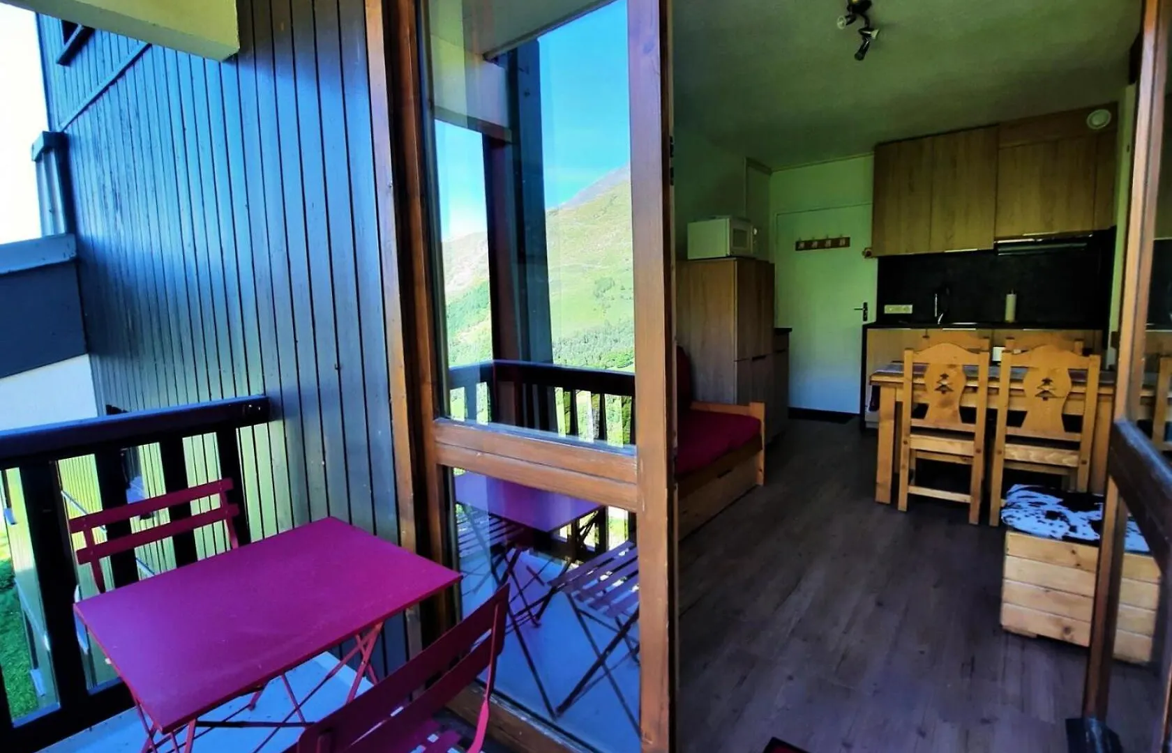 Апартаменты Residence Jetay - Appartement 4 Personnes Aux Menuires Avec Vue Sur La Montagne Mae-5614 Сен-Мартен-де-Бельвиль